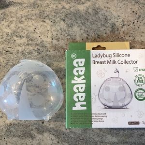 Haakaa ladybug silicone breast milk collector